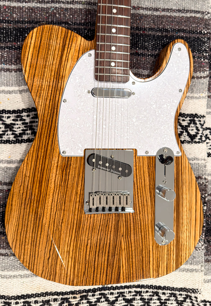 T-Style Zebrawood w/case