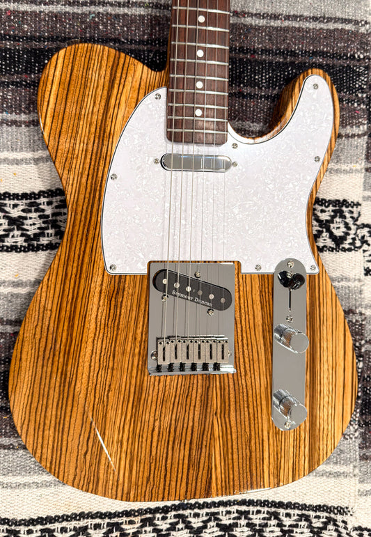 T-Style Zebrawood w/case