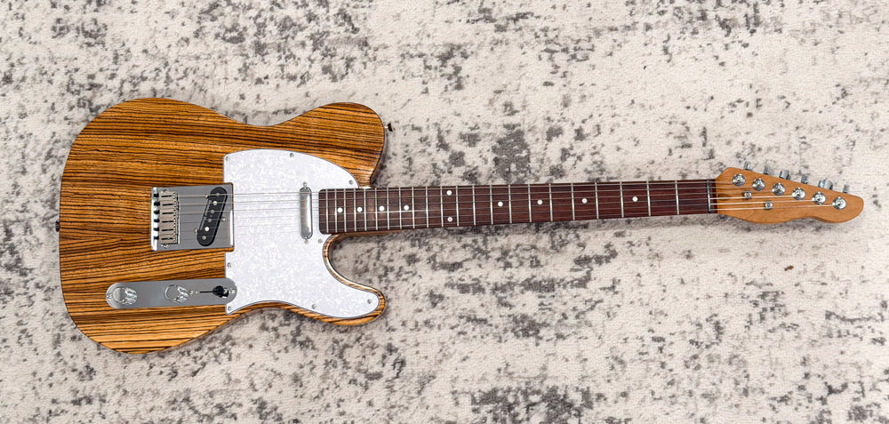 T-Style Zebrawood w/case